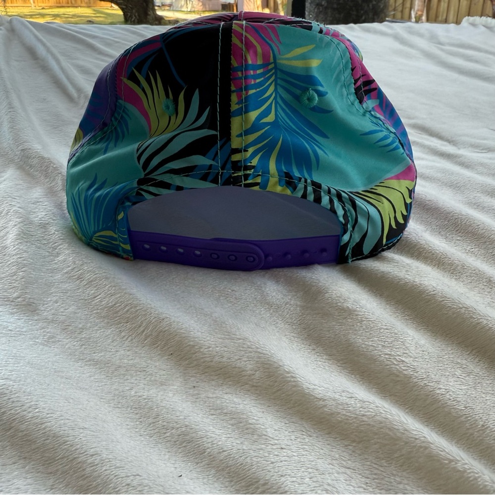 Chubbies Multicolor Tropical Leaf Hat Adjustable … - image 3